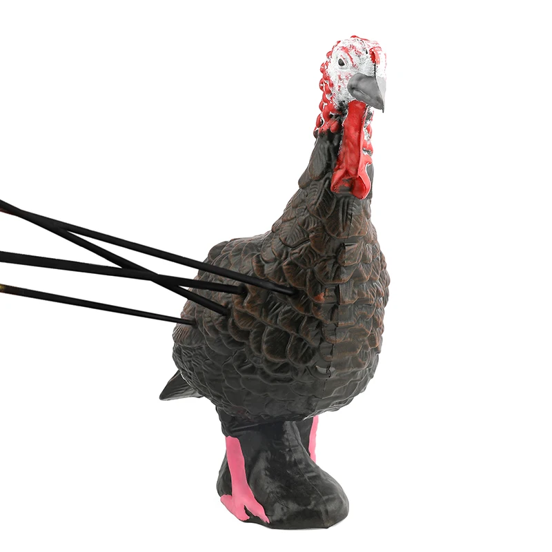 Archery 3D Turkey Target Strutting Arrow Target Animal Shooter Practice Target Shooting Hunting Bow and Arrow Accessories